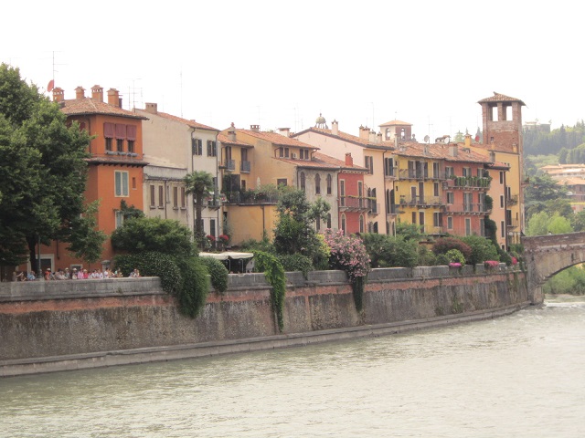 Typische Verona, kleurrijk
